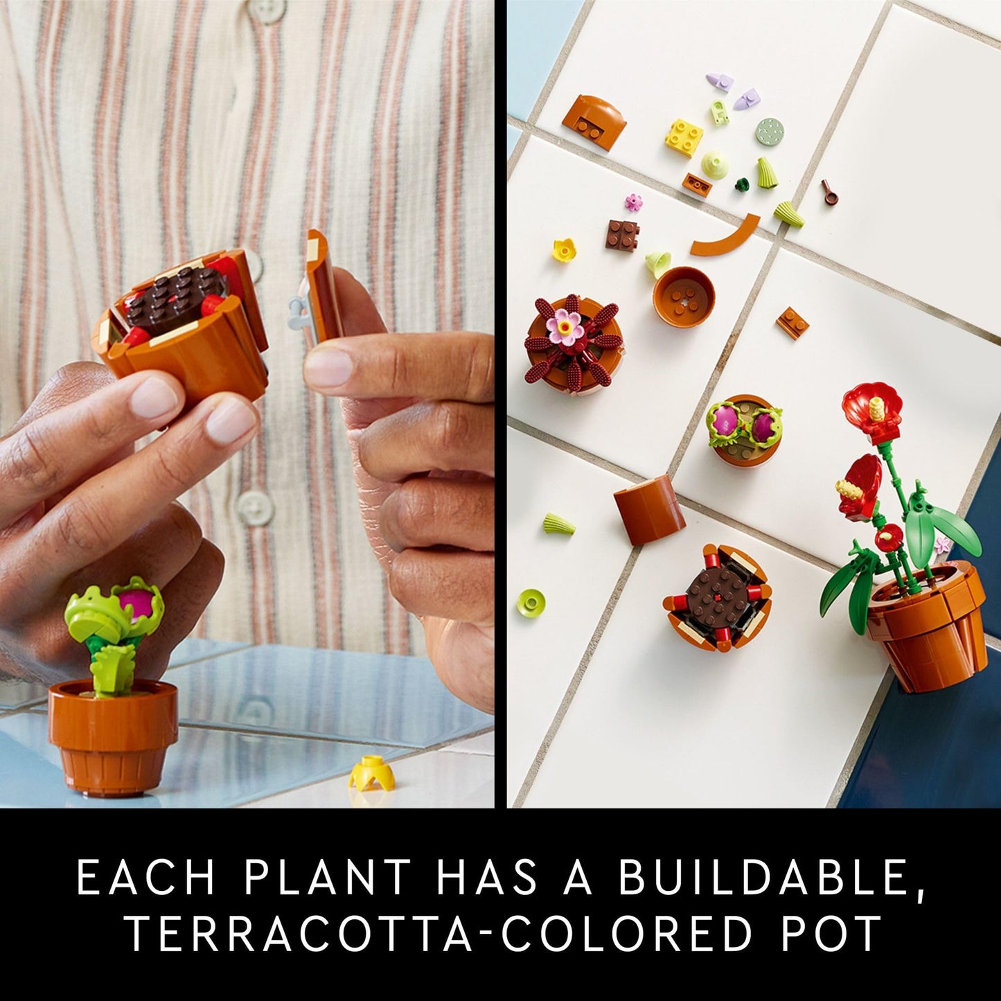 LEGO Set de Construcción Botanicals Tiny Plants