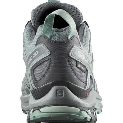 Salomon Women’s XA PRO 3D Gore-Tex Waterproof Trail Running Shoes - Lead/Stormy Weather/Meadowbrook