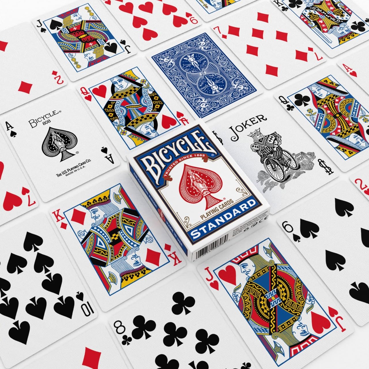 Bicycle Cartas de Juego Estándar Rider Back (Paquete de 12)