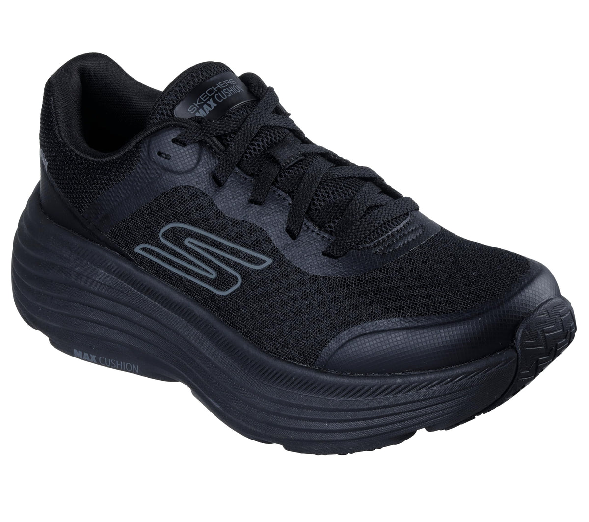 Skechers Women's Max Cushioning Endeavour Canova Sneaker, Black