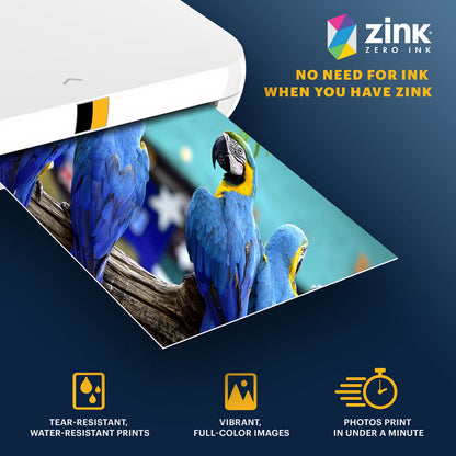 KODAK Papel Fotográfico ZINK Premium 2x3 (100 Hojas)