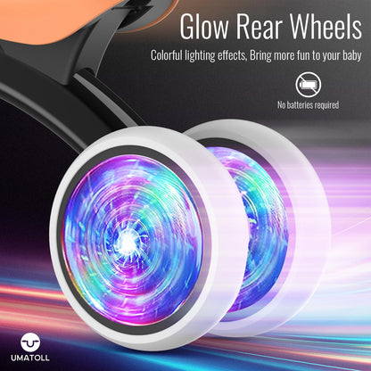 Umatoll Bicicleta de Equilibrio Iluminada para Bebés (12-24 Meses)