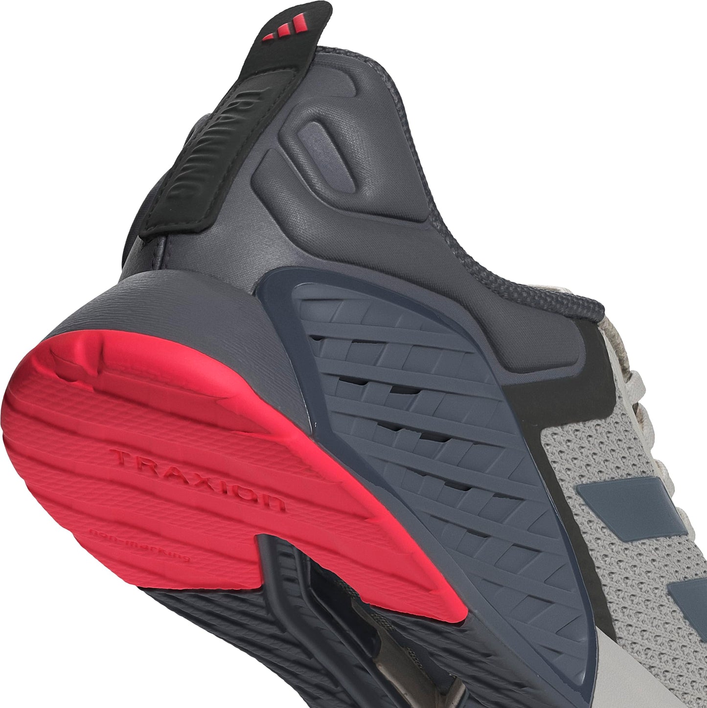 Adidas Unisex-Adult Dropset 3 Training, Wonder Alumina/Onix/Lucid Red