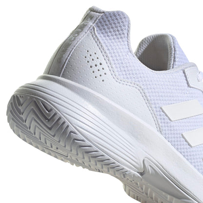 Adidas Mens Game Court 2 White/White/Matte Silver 9