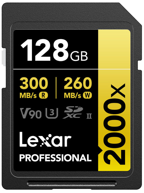 Lexar Tarjeta de Memoria SDXC Professional 2000x (128GB)
