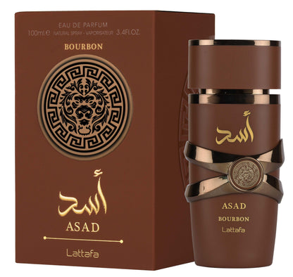 Lattafa Asad Bourbon EDP Unisex (3.4 Ounce / 100 ml)
