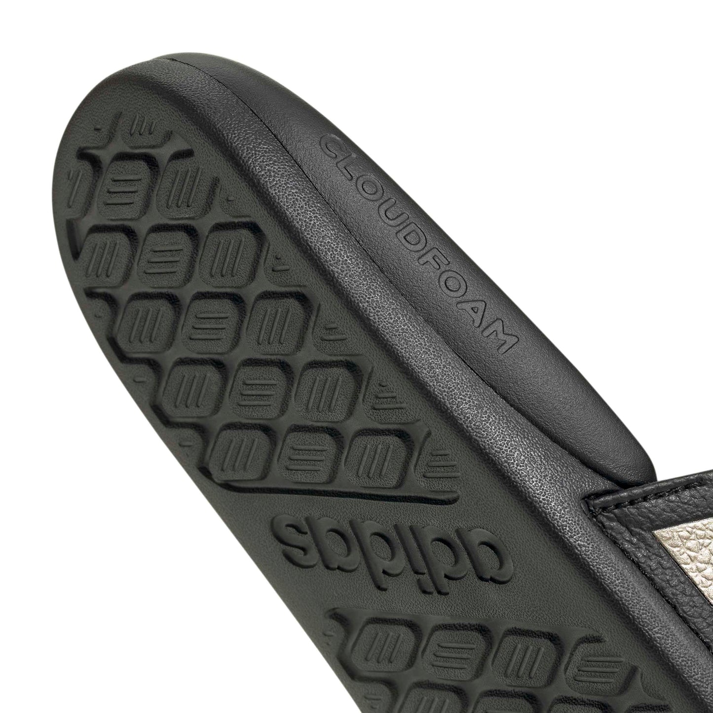 adidas Women's Adilette Comfort 2.0, BlackCyberMetallicBlack