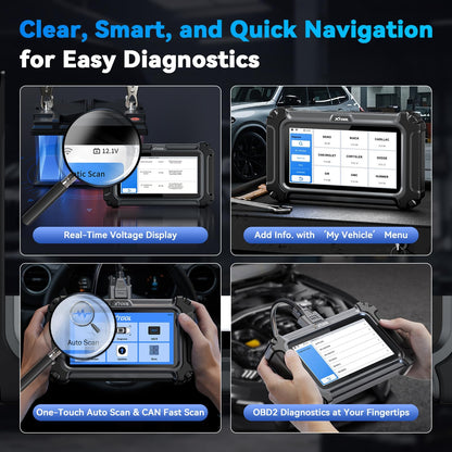 XTOOL D5S Escáner OBD2 Automotriz