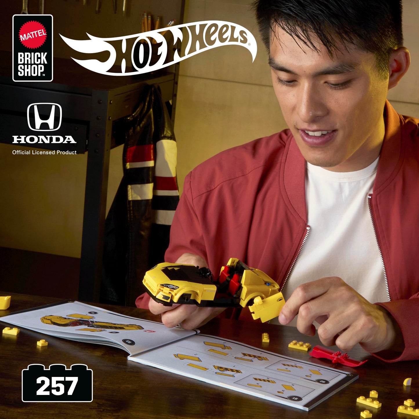 Mattel Set de Construcción Hot Wheels Speed Series ('07 Honda S2000)