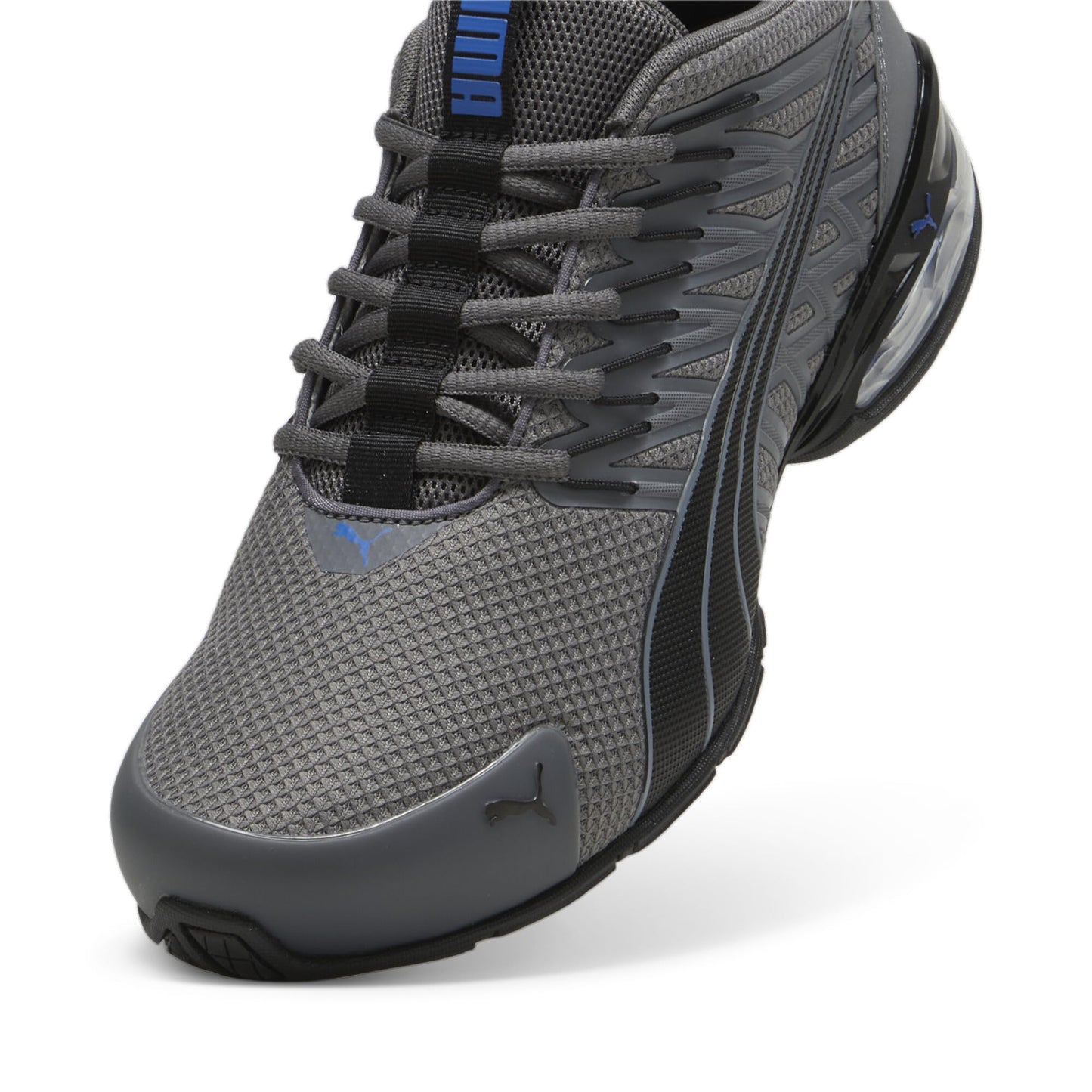 Puma Mens Voltaic Evo Cross Trainer, Cool Dark Gray-Puma Mens Black-Cool Cobalt