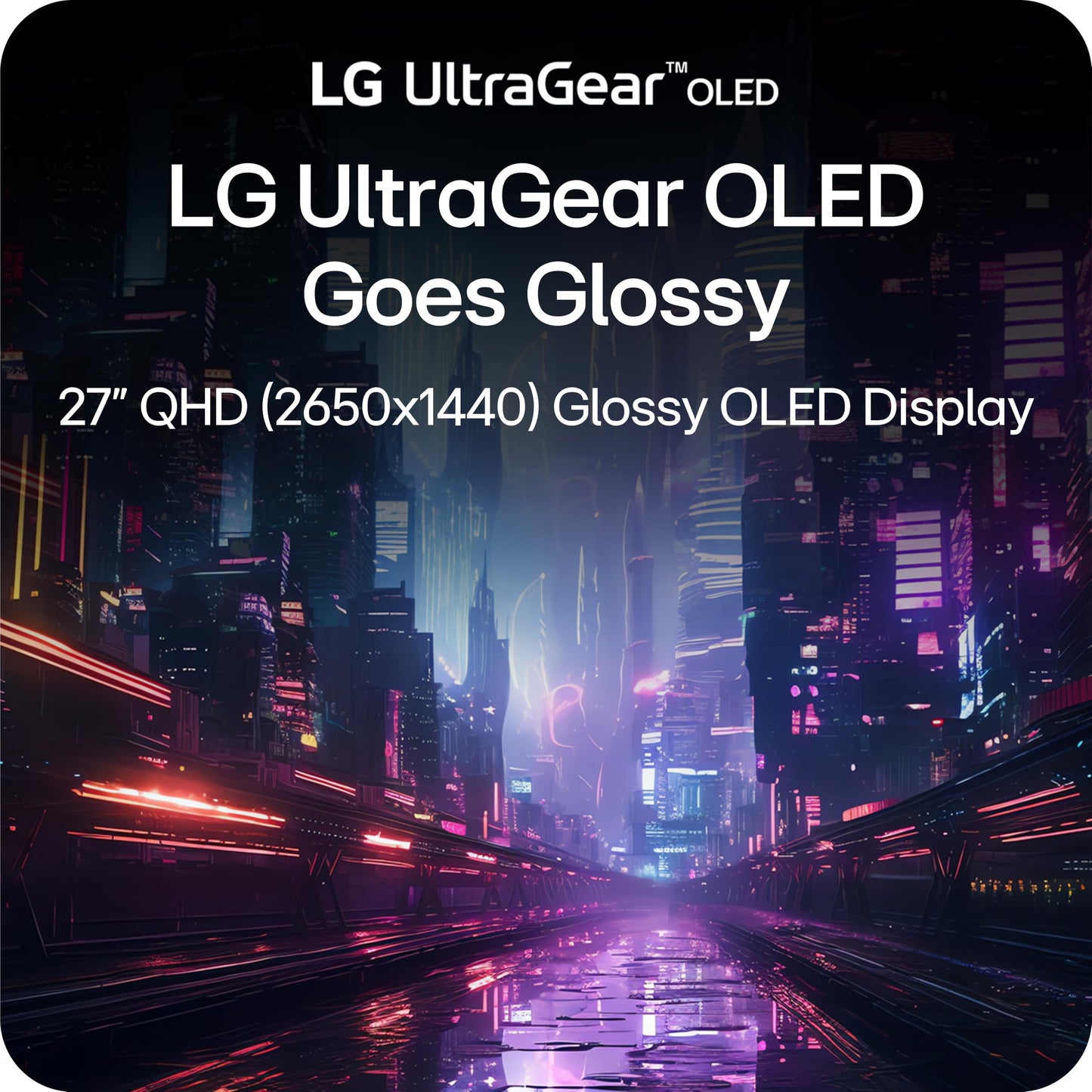 LG Monitor Gaming OLED Ultragear de 27 Pulgadas (Negro)
