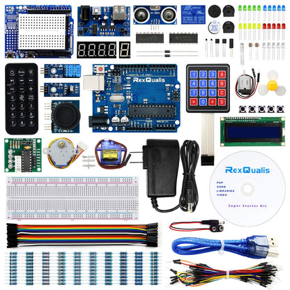 REXQualis Súper Kit de Inicio basado en Arduino UNO R3