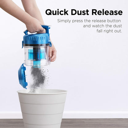 Eureka Aspiradora de Bote sin Bolsa WhirlWind (Azul / 2.5L)