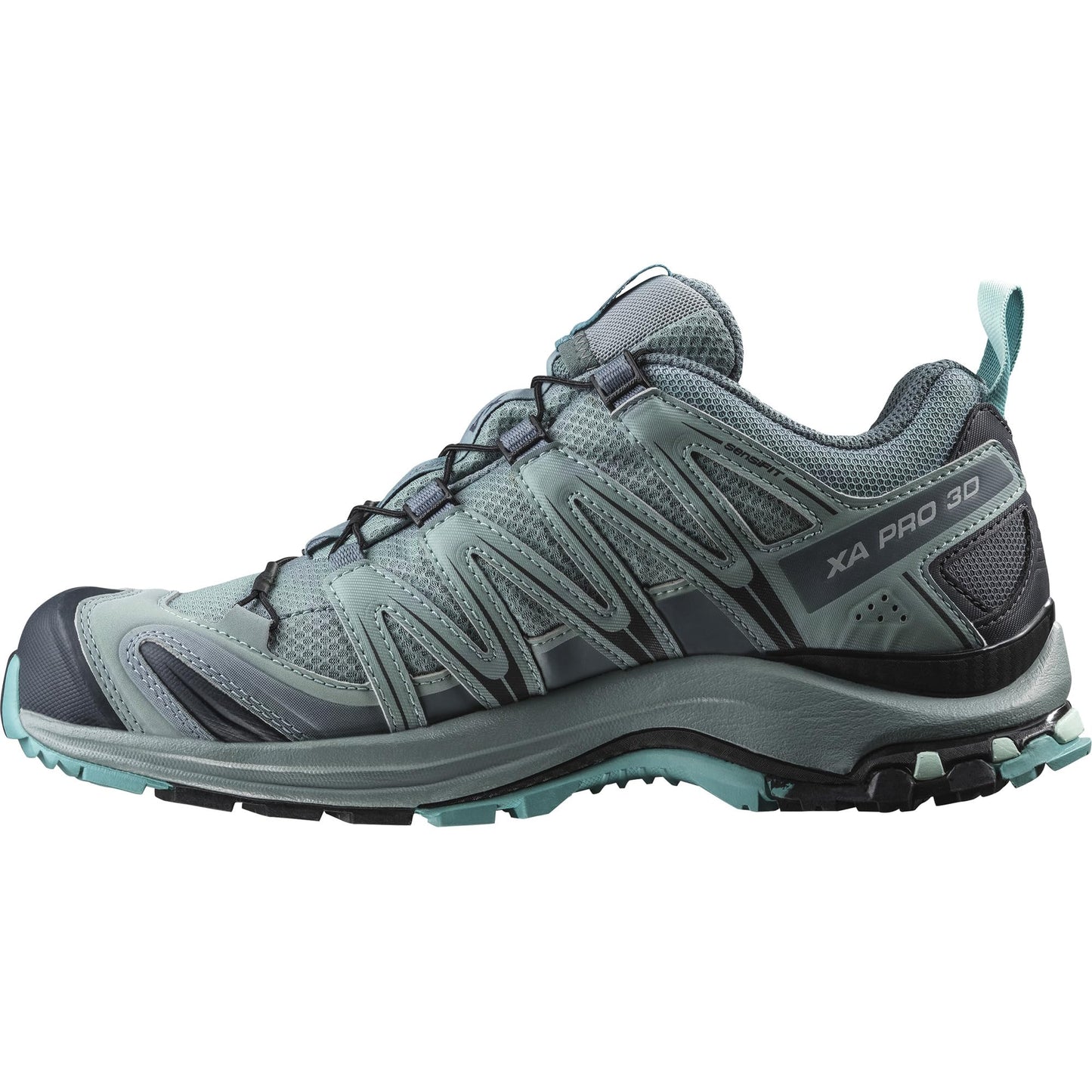 Salomon Women’s XA PRO 3D Gore-Tex Waterproof Trail Running Shoes - Lead/Stormy Weather/Meadowbrook