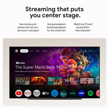 Google TV Streamer 4K (32 GB / Porcelana)