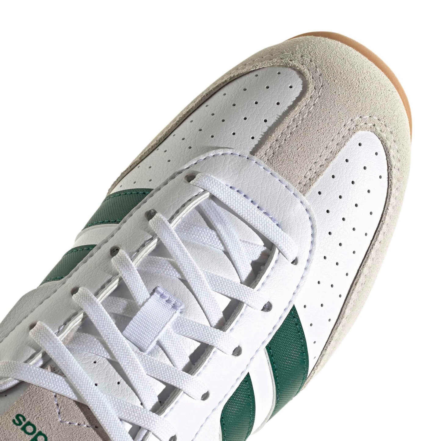 adidas Women's Barreda Low, WhiteCollegiateGreenChalkWhite