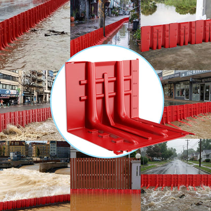 Barrera de Protección contra Inundaciones de ABS (Paquete de 4)