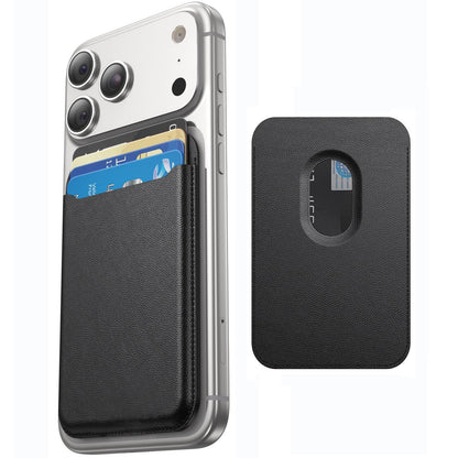 Billetera Magnética y Tarjetero Delgado para MagSafe (Negro)