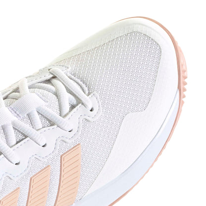 adidas Women's Gamecourt 2 W, White/Blush Pink/White