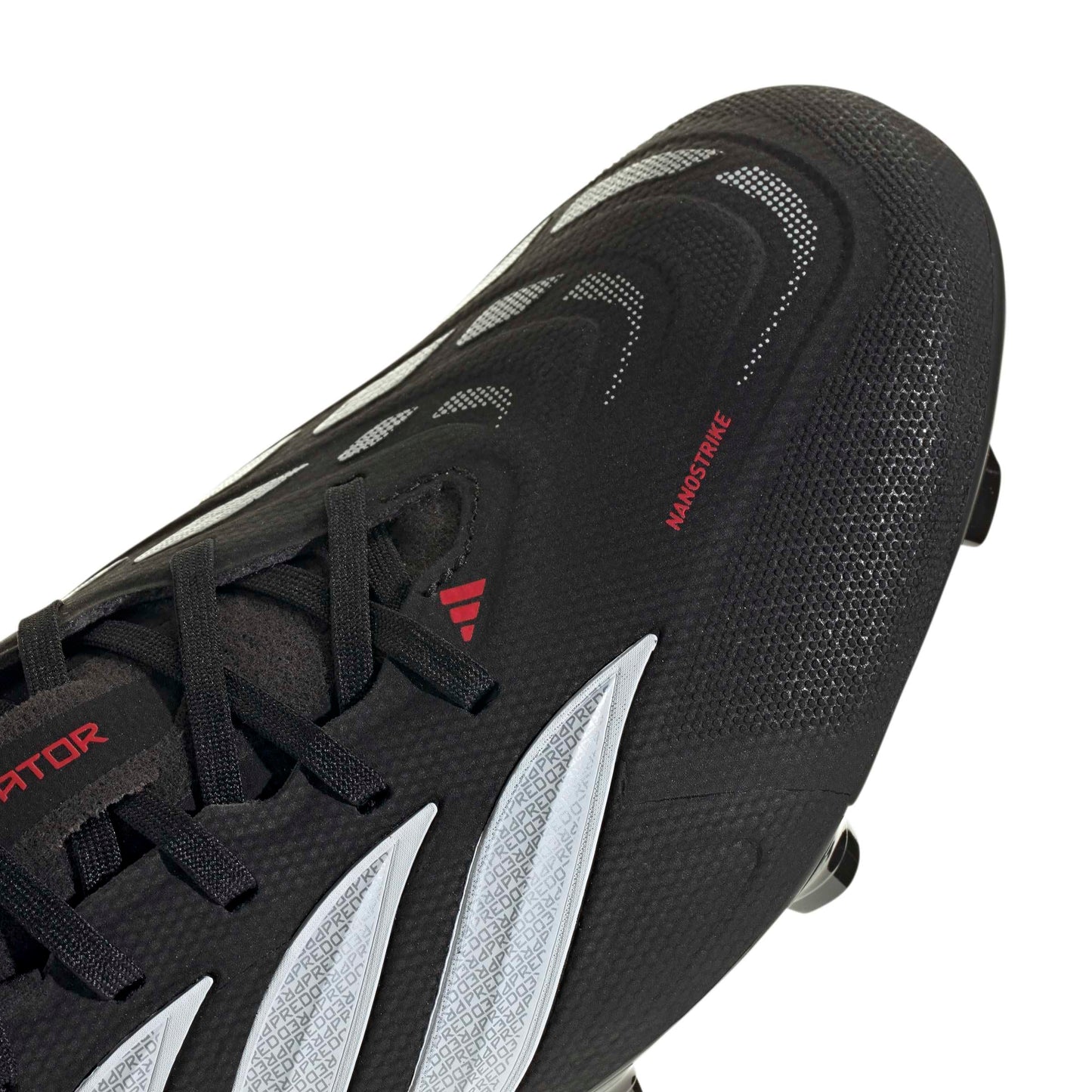 adidas Unisex League Firm Ground, Black/White/Lucid Red