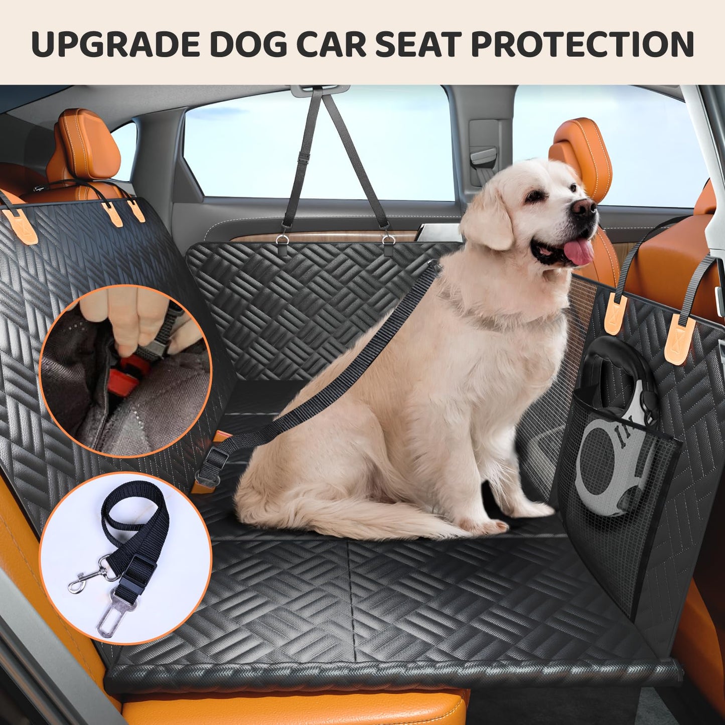 PROZAR Funda Extensora de Asiento Trasero para Perros (51")
