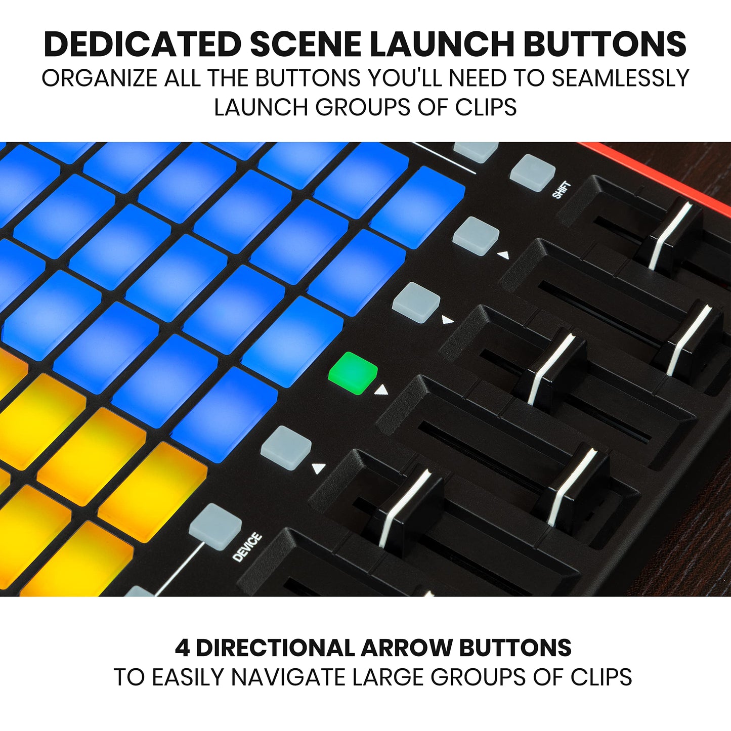 Akai Professional Controlador de Pads MIDI USB (APC Mini MK2)
