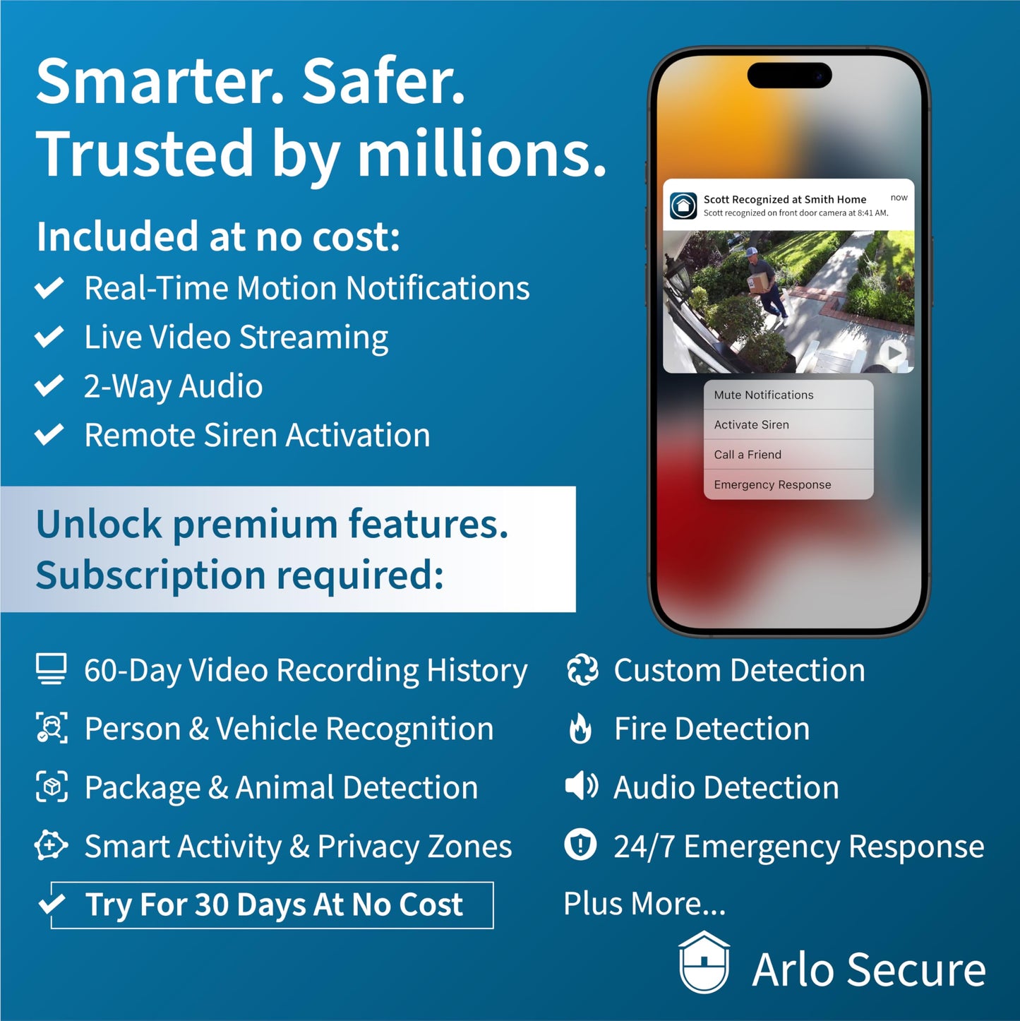 Arlo Essential Cámaras de Seguridad Inalámbricas 2K (Blanco / Pack de 2)