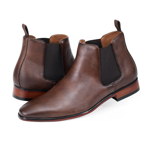 Tommy Hilfiger Mens Sesame Boot Dark Brown