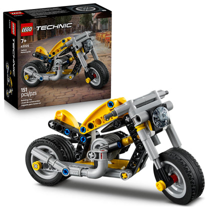 LEGO Technic Juguete de Motocicleta Amarilla (42225)