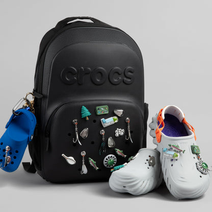 Crocs Mochila Clásica Unisex (Negro / Talla Única)