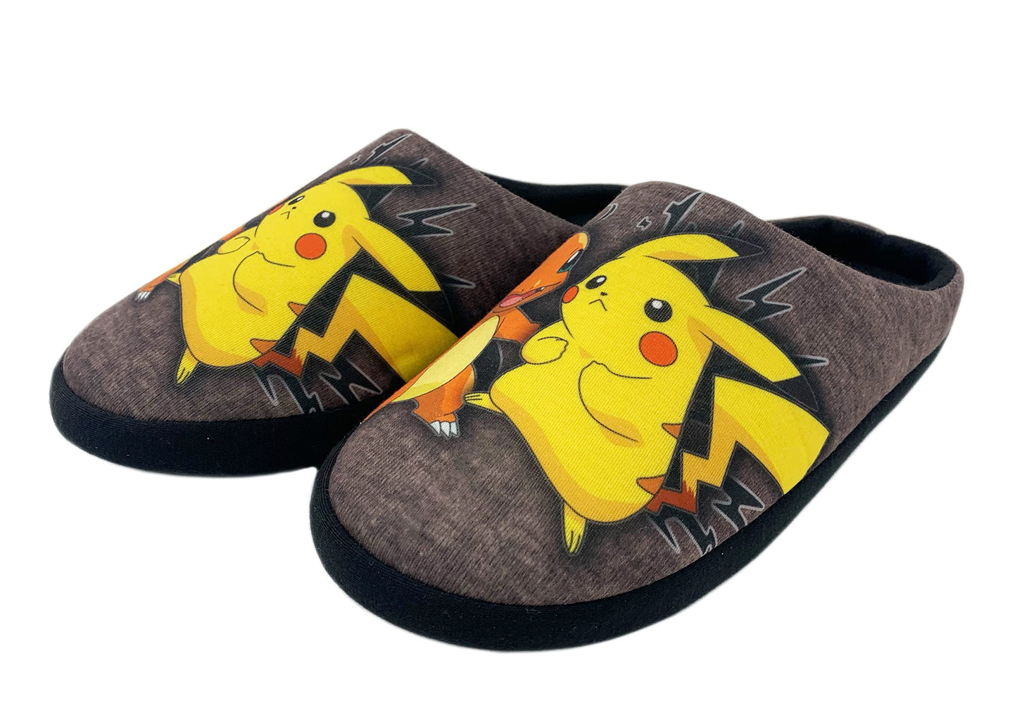 William Lamb Mens Pokemon Huxley Slip On Mule Slippers (Medium, medium)