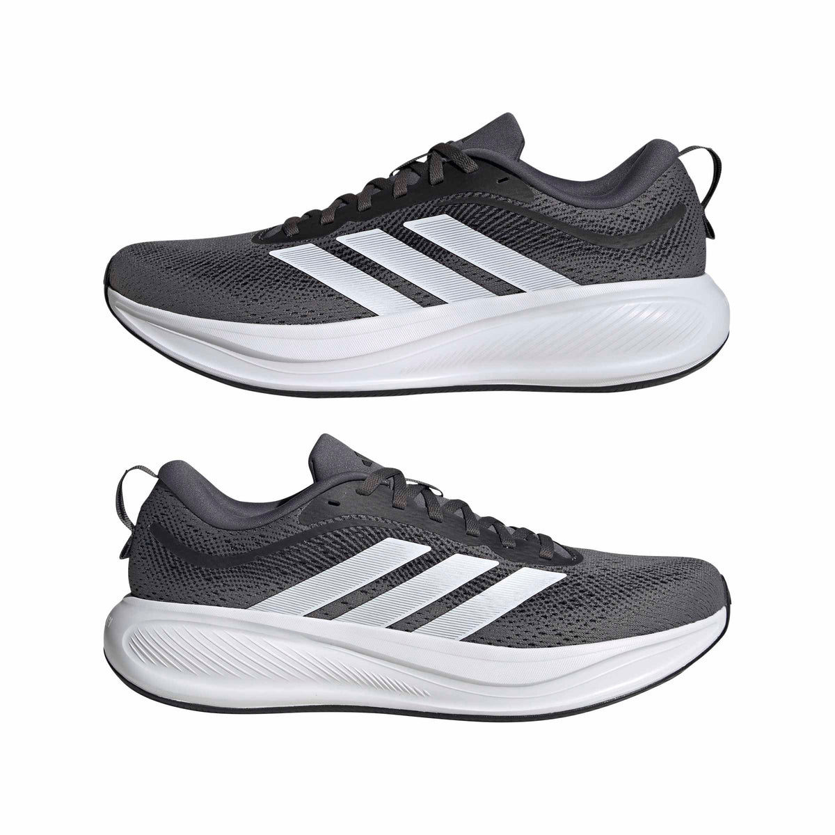 adidas Men's Response Pace Running, Black/White/Matte Silver