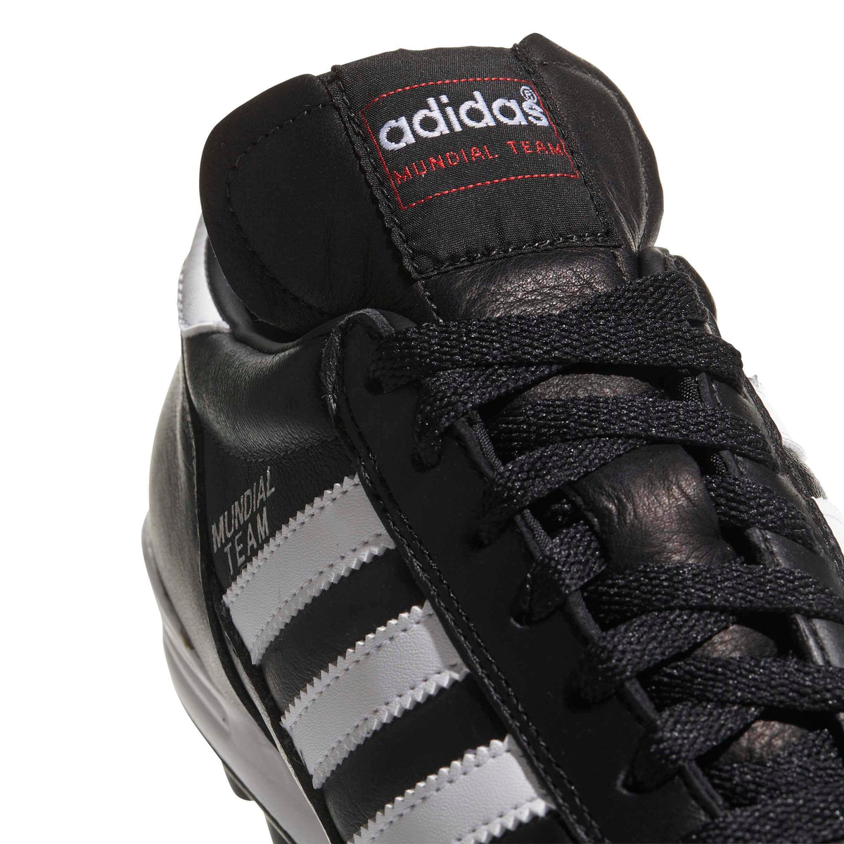adidas Performance Men's MUNDIAL TEAM Athletic Shoe, black/white/red