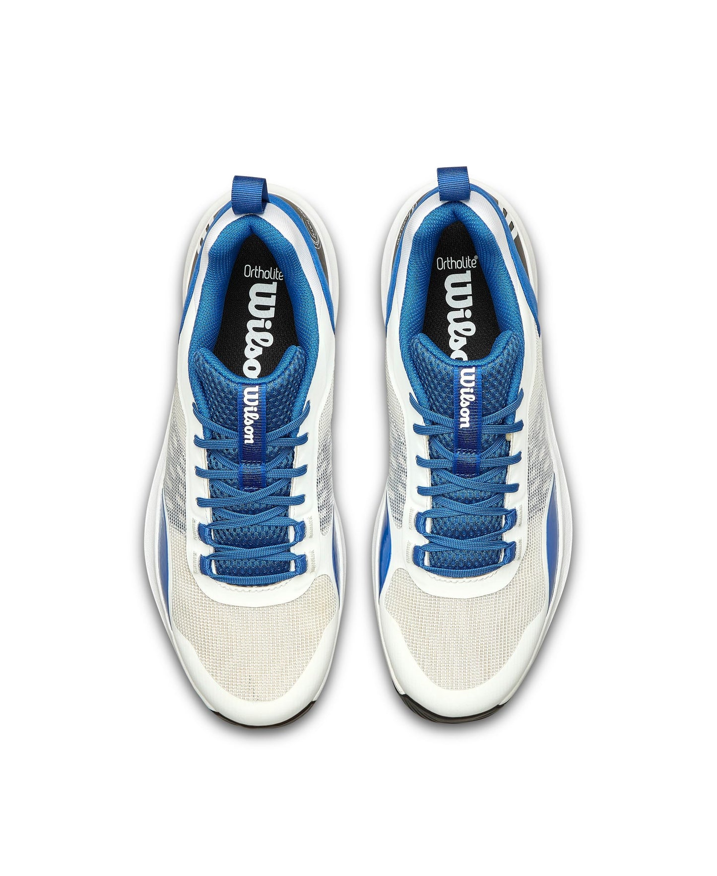 WILSON Hurakn Pro V2 Men's Padel Shoe - White/Deja Vu Blue/Black
