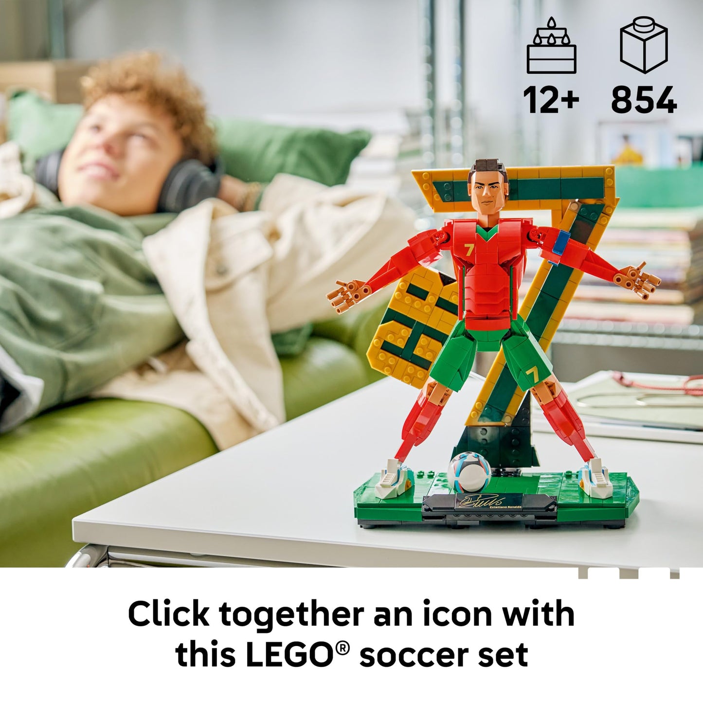 LEGO Editions Cristiano Ronaldo Leyenda del Fútbol (43016)