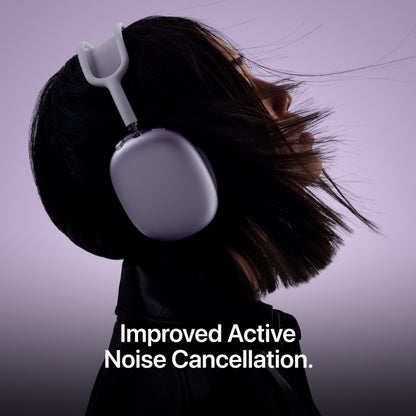 Apple AirPods Max 2 Wireless Over-Ear Headphones, Active Noise Cancellation, Adaptive Audio, Personalized Spatial Audio, Live Translation, Bluetooth Headphones for iPhone – Purple