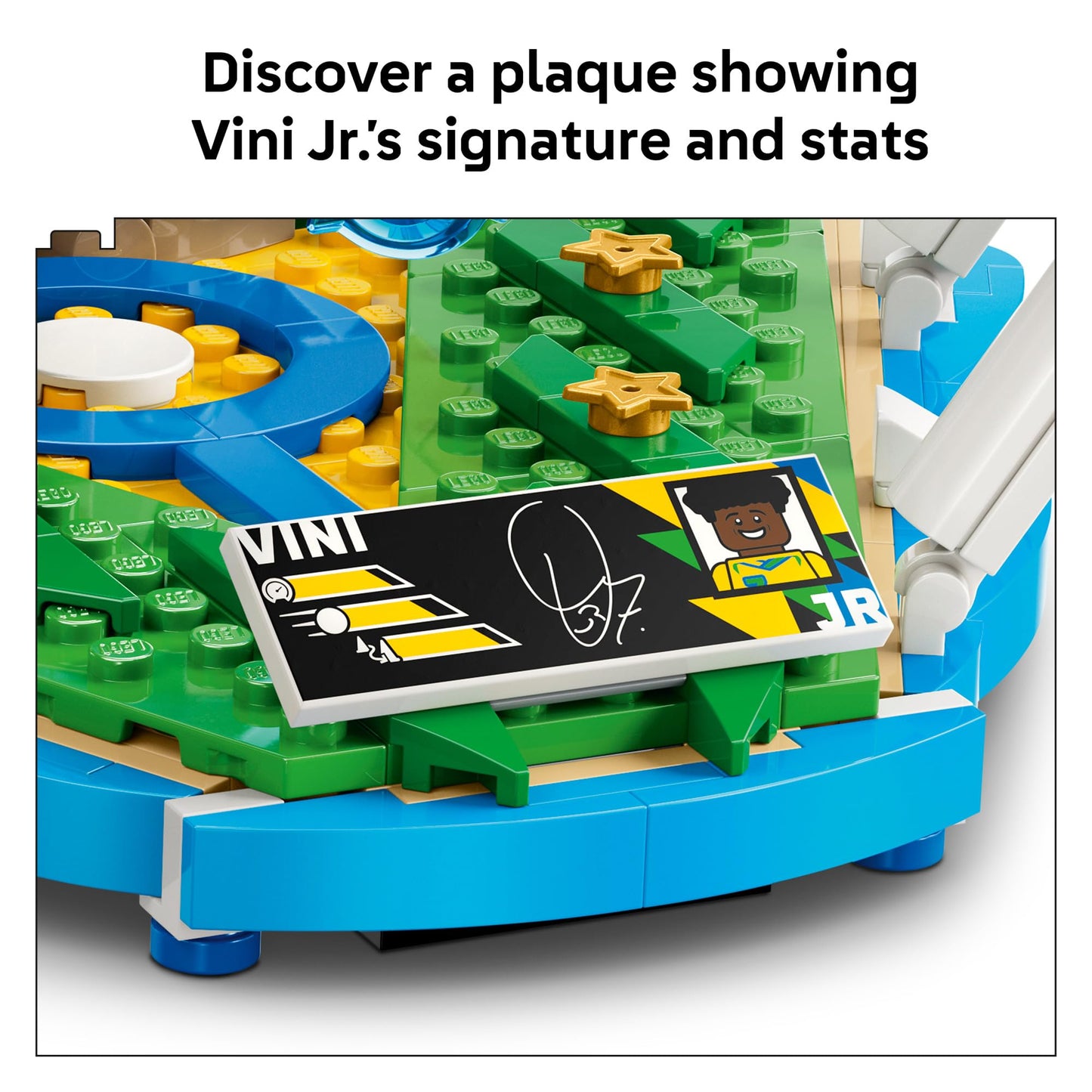LEGO Editions Vini Jr. Momentos Destacados de Fútbol (43027)