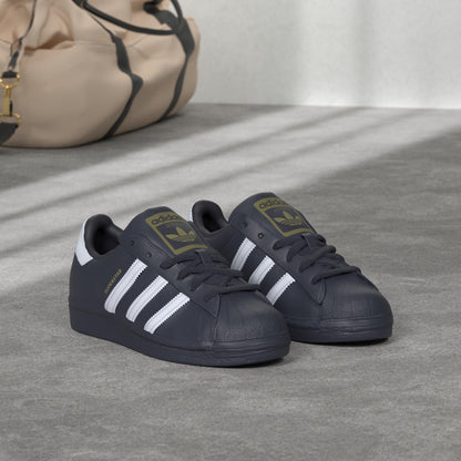 adidas Originals Men's Superstar Sneaker, Black/White/Black