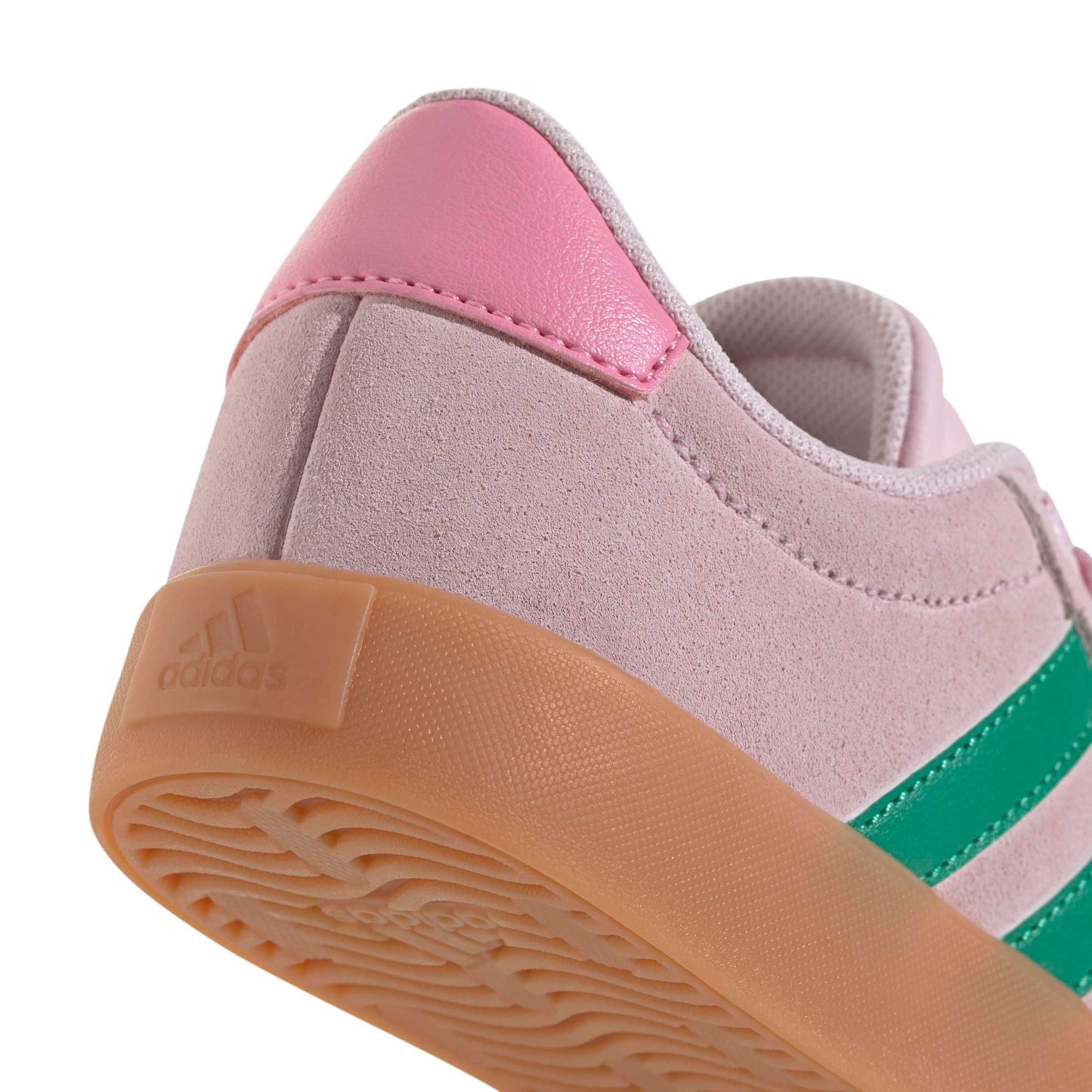 Adidas Unisex-Kids VL Court 3.0, Clear Pink/Court Green/Gum