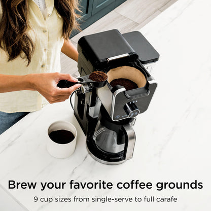 Ninja Máquina de Café de Goteo Especializada DualBrew Pro (CFP301 / Black)