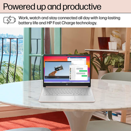 HP Laptop para Estudiantes y Negocios 14" (628GB / Rose Gold)