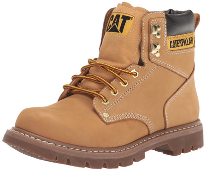 Cat Footwear Men's Second Shift Soft Toe Work Boot, Honey
