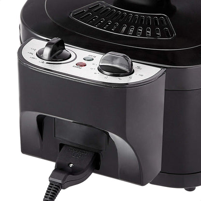 Amazon Basics Freidora Eléctrica de 2.1-Qt / 2.0L (1500W / Black)