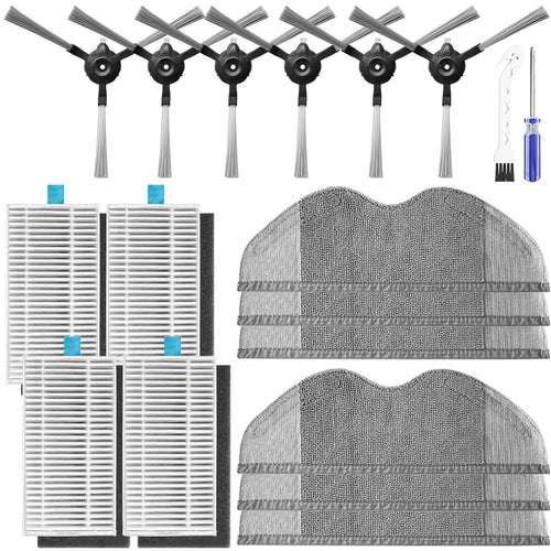XVXUOU Kit de Accesorios para Robot Aspirador Xiaomi (16 Piezas)