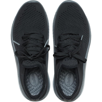 Crocs Zapatillas LiteRide 360 Pacer para Mujer (Talla 6 / Negro y Gris)