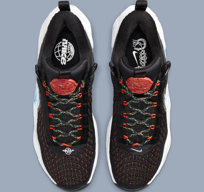 Nike Men's Shoes Cosmic Unity Amalgam Basketball Shoes, Black/White-Bright Crimson