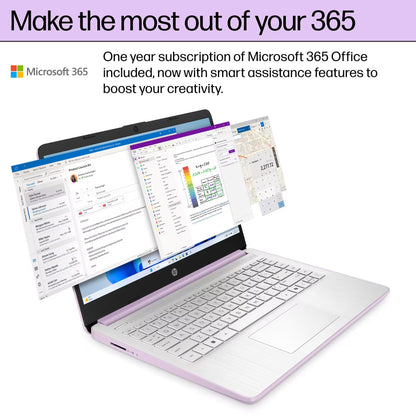 HP Laptop 14 Estudiantil y Negocios (628GB)