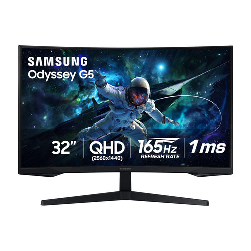 SAMSUNG Odyssey G55C Series Monitor Gaming Curvo (32" / 165Hz)