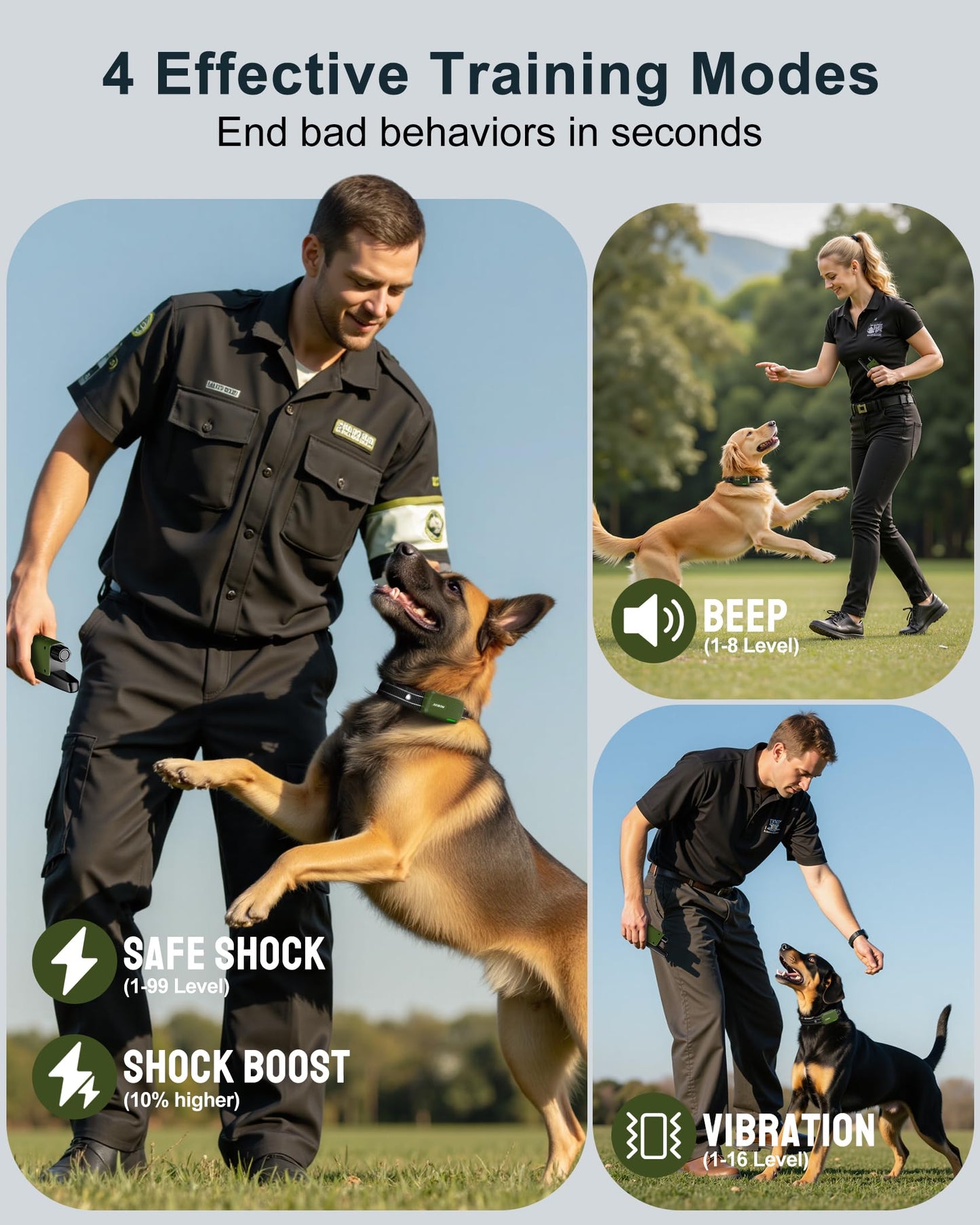 Jugbow Collar Eléctrico de Entrenamiento para Perros
