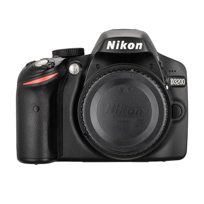 Nikon D3200 24.2MP DSLR Camera Kit with 18-55mm VR Zoom Lens – Full HD 1080p Video Capture, Fast 11-Point Autofocus System + 128GB Memory Card + Protective Memory Card Case + Camera Bag + More